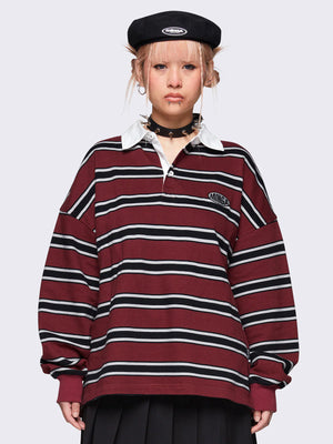 MINGA LONDON SPENCER STRIPED POLO