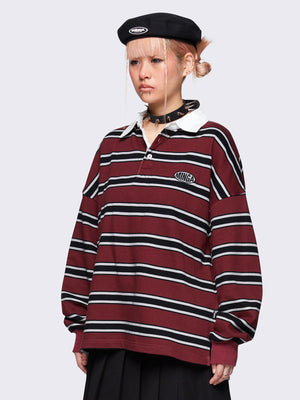 MINGA LONDON SPENCER STRIPED POLO