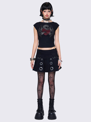 MINGA LONDON VEX MINI SKIRT