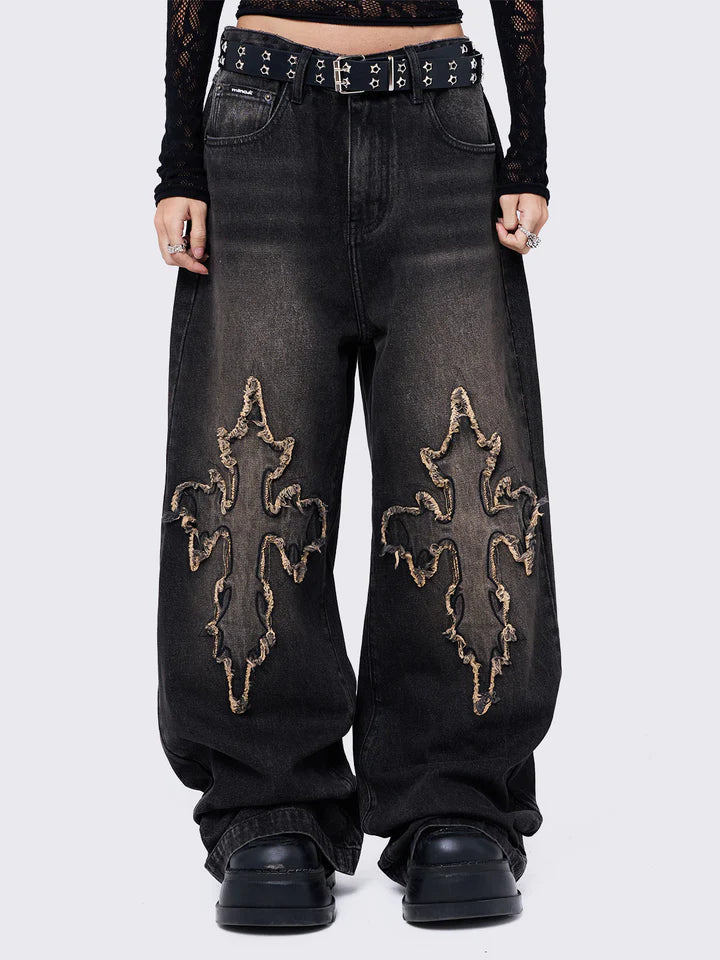 MINGA CRYPTOCROSS BAGGY JEANS