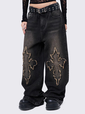 MINGA CRYPTOCROSS BAGGY JEANS