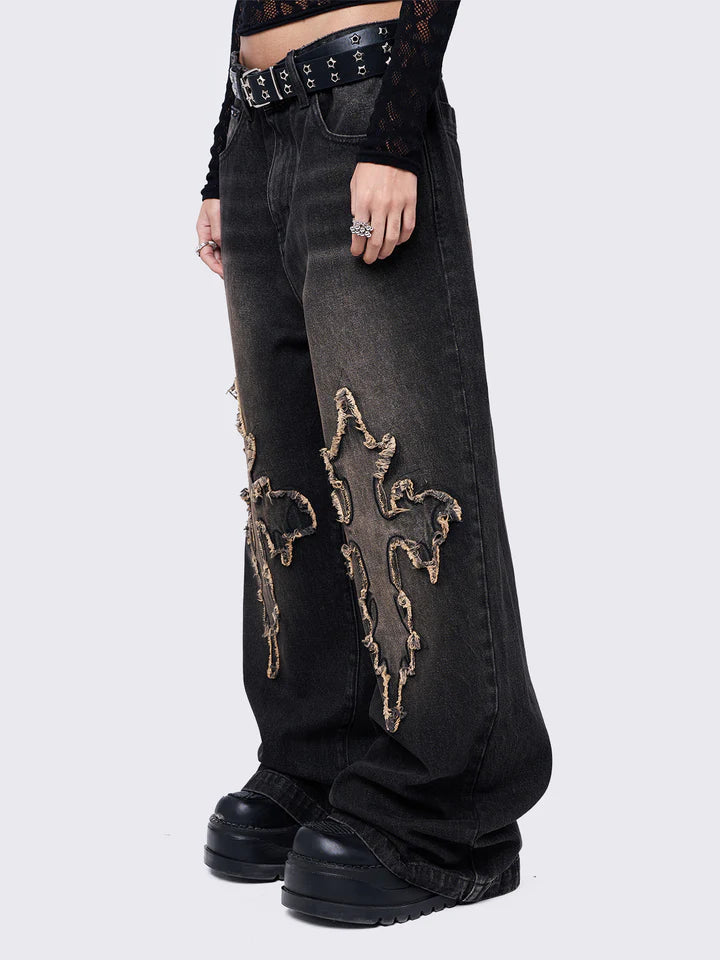 MINGA CRYPTOCROSS BAGGY JEANS