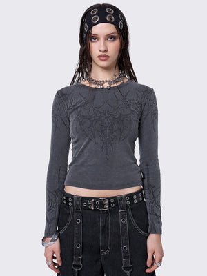 MINGA WILDBORN WASHED TOP