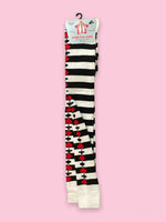 STRIPED POKER KNEE SOCKS