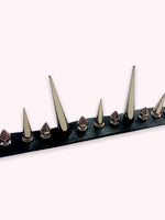 EXIT CHOKER DIFFERENT SPIKES BLACK